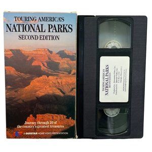 Touring America's National Parks VHS Second Edition Video Tape 60 Minutes 1989